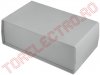 Cutii din Plastic Uz General > Carcasa Gri din Polimer BOX488 - 89x250x148mm