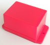 Cutii din Plastic Uz General > Carcasa Rosie Mata din Polimer BOX162 - 50x70x42mm