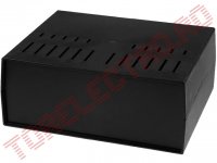 Carcasa Neagra din Polimer BOX632 - 294x217x120mm