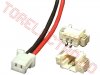 Conector Cablaj 2 Pini Mama + Tata Pas 1.27mm - cu Fire 10cm 2x28AWG CP73250SMD Set 10 bucati