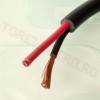 Cabluri Boxe si Difuzoare > Cablu Bifilar Flexibil 2x2.5mm2 Negru Cupru Pur Profesional pentru Boxe CAB0379 - la Metru