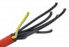 Cabluri Cauciucate Siliconice Multifilare > Cablu Cauciucat Siliconic Industrial 10 Fire 0.5mm2 Diametru Exterior 10mm - la Rola 5m
