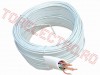 Cabluri Telefonice > Cablu Telefonic Rotund 6 Fire Monofilare 6x0.22 CAB0552 - Rola 100m