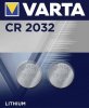 Baterie Litiu CR2032 3V Varta - Set 2 bucati