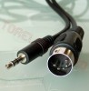 Cablu DIN5 Tata la Jack 3.5 Tata Stereo 1.2m CABLE-320