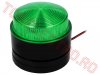 Semnalizator Industrial  24Vcc IP67 Verde cu Lampa Stroboscop Xenon si Prindere cu Surub SX800104GRE 