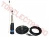 Antene Auto CB cu Magnet > Antena CB 1600mm cu Talpa Magnetica 145mm si Cablu 4m Storm ML160TM