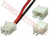 Conector Cablaj 2 Pini Mama + Tata Pas 1.5mm - cu Fire 15cm 2x28AWG CP73244 Set 10 bucati