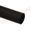 Tub Termocontractabil  76mm contractie 2:1 Negru 1m