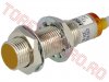 Senzor de Proximitate Inductiv pe filet M12 Iesire PNP-NC Distanta 0-2mm Alimentare 10-30Vcc cu Cablu 2m TS1202P2/HIG