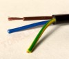 Cablu Electric Multifilar Rotund MYYM 3x1.0mm Negru - la Metru - CAB3103XB - Rola 5m
