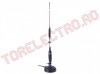 Antena CB  700mm cu Talpa Magnetica  95mm Fluture si Cablu 3.6m Megawat MW70BK