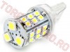 Bec Auto 12V cu LED SMD Alb T20 CLD021/GB