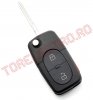 Carcasa Cheie cu Telecomanda Tip Briceag cu 2+1 Butoane pentru Audi A6,Q7 CC034/GB