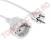 Prelungitor 1 Priza cablu 10metri 3x1mmp Alb PS2370
