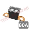 Siguranta auto PAL Tata  80A / 32V Neagra, terminale la 90*, pt. autovehicule japoneze JapFuse-M48