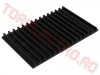 Radiator Statie Modul Putere Tranzistori Finali din Aluminiu RAD0269 100x159x10 Negru