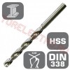 Burghie Metal HSS 135* > Burghiu  2.5mm HSS 135* pentru Metal - Proline 77025 - set 10 bucati
