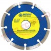 Disc taiere diamantat  115mm Segmentat, pentru Beton, Caramida, Clincher - Mega 86515