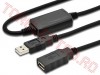 USB, Mini-USB, Mini DV, FireWire > Cablu USB 2.0 A Tata - A Mama 10m Prelungitor Extender Activ USBE7310