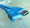 USB, Mini-USB, Mini DV, FireWire > Cablu USB 3.0 A Tata - Micro B Tata 1.8m pentru HDD SSD Portabil USB3.0/1.8