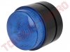 Semnalizator Industrial  24Vcc IP67 Albastru cu Lampa Stroboscop Xenon si Prindere cu Surub SX800103BLU