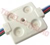 Modul 4xLED SMD5050 RGB 12V 1500mW Plasticat de Exterior IP67 MRGB5894/TC pentru Reclame Litere Volumetrice