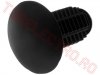 Dibluri Plastic Auto pe gaura 8 mm lungi de 15.8mm Negre tip Bradut FIXSR-0816BK - Set 30 bucati