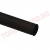 Tub Termocontractabil   6.0mm contractie 3:1 Negru 1m