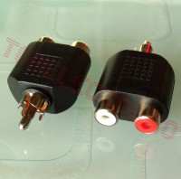 Adaptor 2x RCA Mama - 1 RCA Tata AC-016