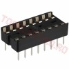 Socluri circuit integrat > Soclu DIL 16 Pini pas 2,54mm SKT16 - set 10 bucati