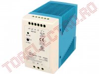 Alimentator 48V  2 A  96W Ajustabil 48V - 56V Model DINMDR10048 Electronic cu Prindere pe Sina DIN