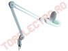 Lampa birou cu lupa 125mm 3 Dioptrii si neon, alimentata la 220 V NKLL05/SAL