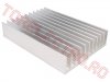 Radiator Statie Modul Putere Tranzistori Finali din Aluminiu RAD0339 124x180x35mm