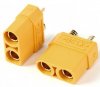 XT90 Amass Power Conector Alimentare  45 Amperi Mama XT90-Female pentru Surse - Baterii Litiu - Acumulatori - Set 2 bucati