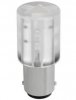 Bec 24V - LED ALB soclu BA15D Semnalizare pentru Turn Semnalizator Luminos Industrial