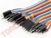 Circuit Imprimat, Breadboard > Cabluri pentru Placa de Testare Breadboard 10cm BDB1767/TC - Set 40 bucati