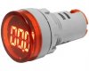 Voltmetru de Panou Curent Alternativ 500Vac LED ROSU VAC78107RD