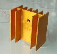 Radiator Tranzistori Triace si Surse din Aluminiu RAD063 15x23x25mm  Orange