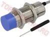 Senzor de Proximitate Capacitiv pe filet M30 Iesire NO Distanta 2-30mm Alimentare Curent Alternativ  20Vac - 250Vac cu Cablu 2m M3030ZM/SEL