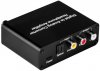 Dispozitive pe USB >  Convertor Audio din Optic sau Coaxial Digital la Linie RCA / Jack3.5 cu iesire suplimentara pentru casti DAH08573