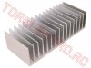 Radiator Statie Modul Putere Tranzistori Finali din Aluminiu RAD0321 80x191x50mm