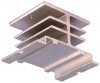 Relee Contactoare Statice (SSR) > Radiator pentru Contactor Static SSR Monofazic din Aluminiu RAD180SSR 60x45x75mm