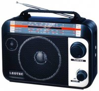 Radio  cu Alimentare Baterii Priza FM-MW-SW Leotec LT-Q1