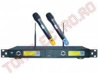 Set 2 Microfoane Wireless UHF2400 BST