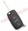 Carcasa Cheie cu Telecomanda Tip Briceag cu 3+1 Butoane pentru Audi CC032/GB