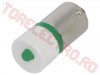 Bec 130Vac BA9S Verde cu LED 18606131/TM