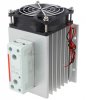 Releu Contactor Static SSR  75A 660Vca Monofazat cu ZCD pe Radiator si Montare pe Sina DIN RSR7260D75HDIN