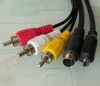 Cablu Sony Camera Mini USB Tata - 3x RCA Tata + SVHS Tata 1.4m VMC15FS Sony