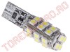 Bec Auto 12V cu LED SMDx28 Alb T10 Canbus BA0281